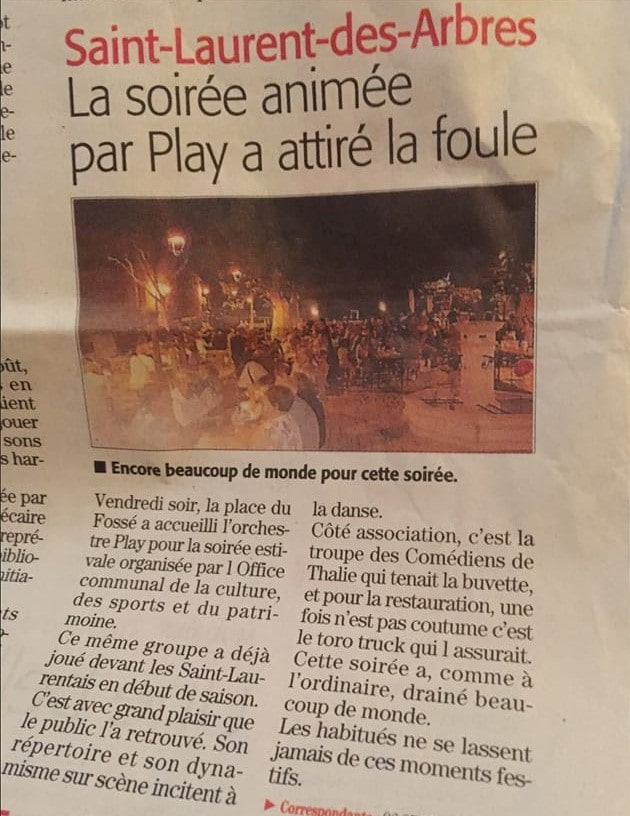 article de journal